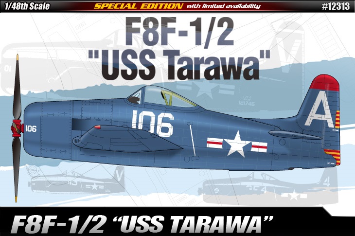 1/48 F8F‐1/2 ベアキャット "U.S.S.タラワ"