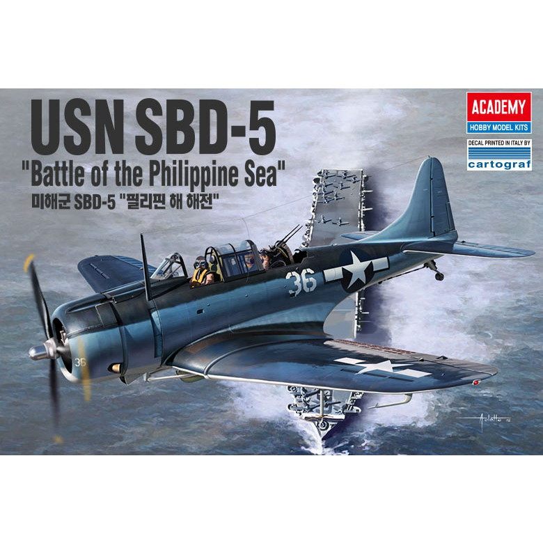 1/48 SBD-5 ドーントレス "マリアナ沖海戦" - ウインドウを閉じる