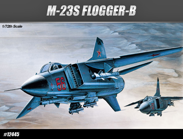 1/72 MiG-23 フロッガーB