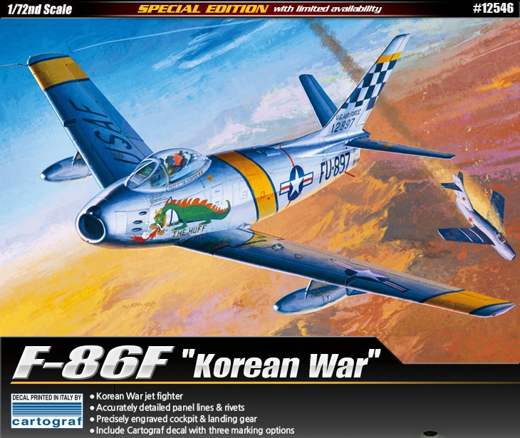 1/72 F-86F セイバー "朝鮮戦争"