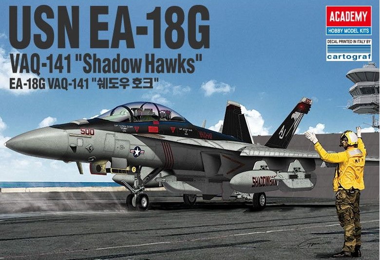 1/72 EA-18G グラウラー "VAQ-141 シャドーホークス" - ウインドウを閉じる