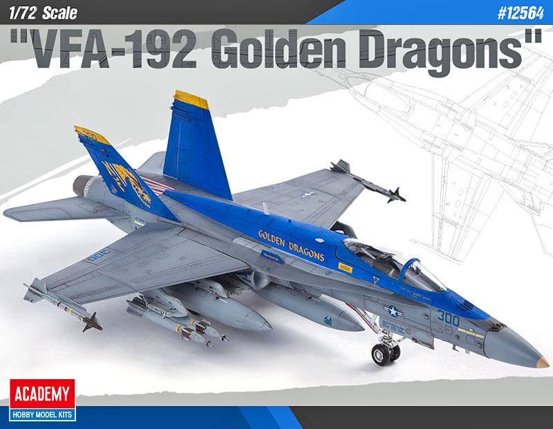 1/72 F/A-18C "VFA-192 ゴールデン・ドラゴン"