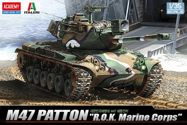 1/35 韓国海兵隊 M47 パットン 1/35 韓国海兵隊 M47 パットン
