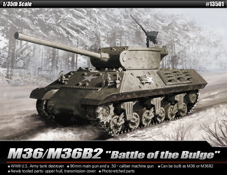 1/35 M36/M36B2駆逐戦車 "バルジの戦い"