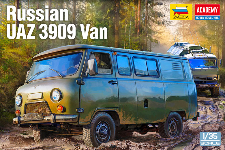1/35 UAZ-3909 1/35 UAZ-3909