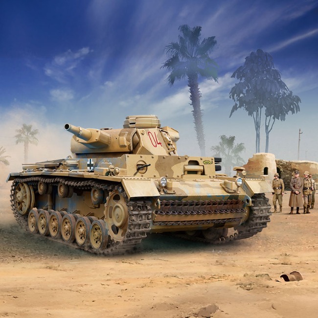 1/35 Ⅲ号戦車 N型 "北アフリカ戦線" 1/35 Ⅲ号戦車 N型 "北アフリカ戦線"