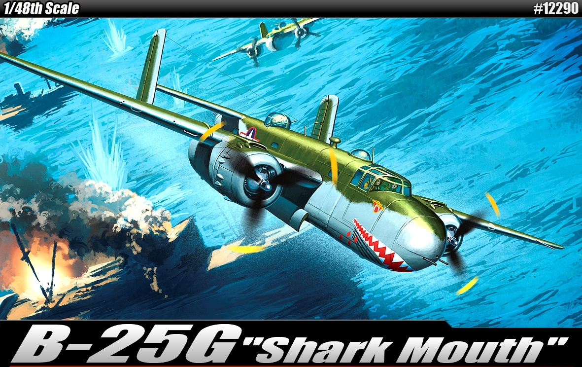 1/48　B-25G "SHARK MOUTH"