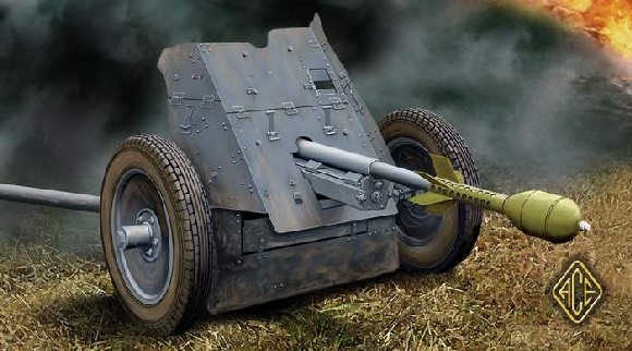 1/72　独・Pak36 3.7cm対戦車砲