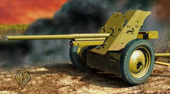 1/72　露・45mm対戦車砲1942年型