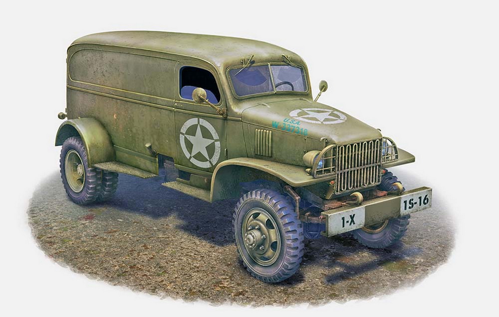【予約する】 1/72 WW.II 米軍 G7105 1.5トン 四輪駆動パネルバン 【予約する】 1/72 WW.II 米軍 G7105 1.5トン 四輪駆動パネルバン
