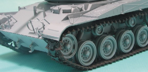 1/35 M41ウォーカーブルドッグ用可動キャタピラ 1/35 M41ウォーカーブルドッグ用可動キャタピラ