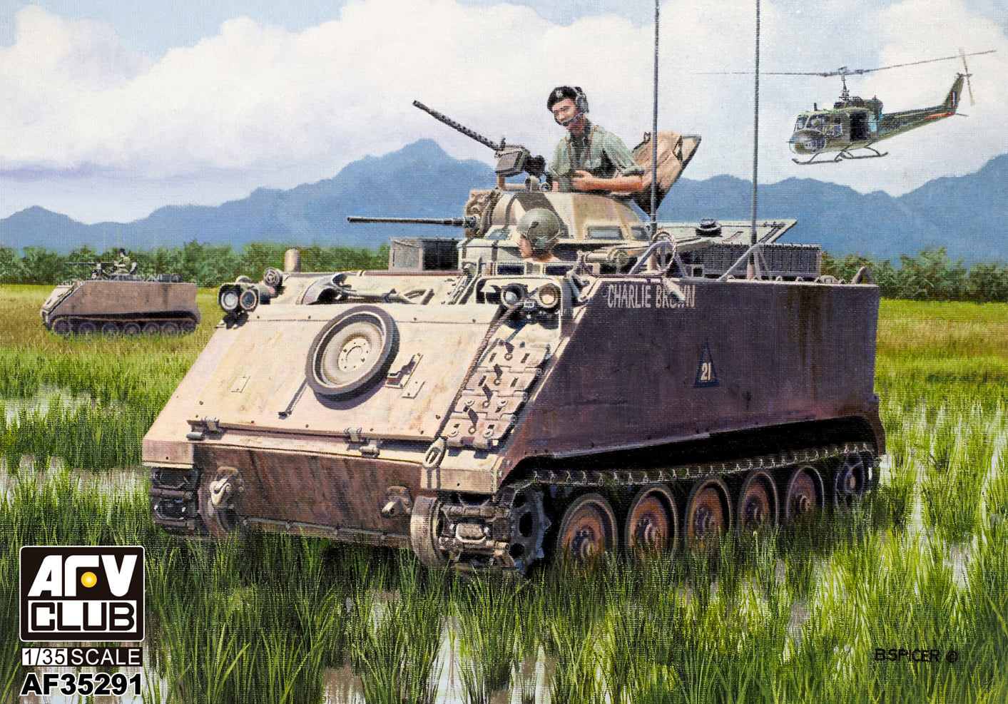 1/35　オーストラリア陸軍 M113A1 APC T50砲塔 ベトナム戦争