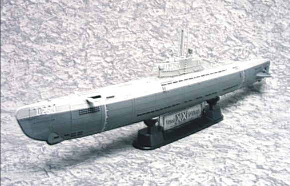 1/350 ドイツ海軍潜水艦 Uボート typeXXI 1/350 ドイツ海軍潜水艦 Uボート typeXXI