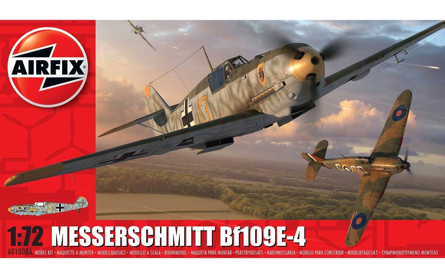 1/72　メッサーシュミット　Bf109E-4 - ウインドウを閉じる