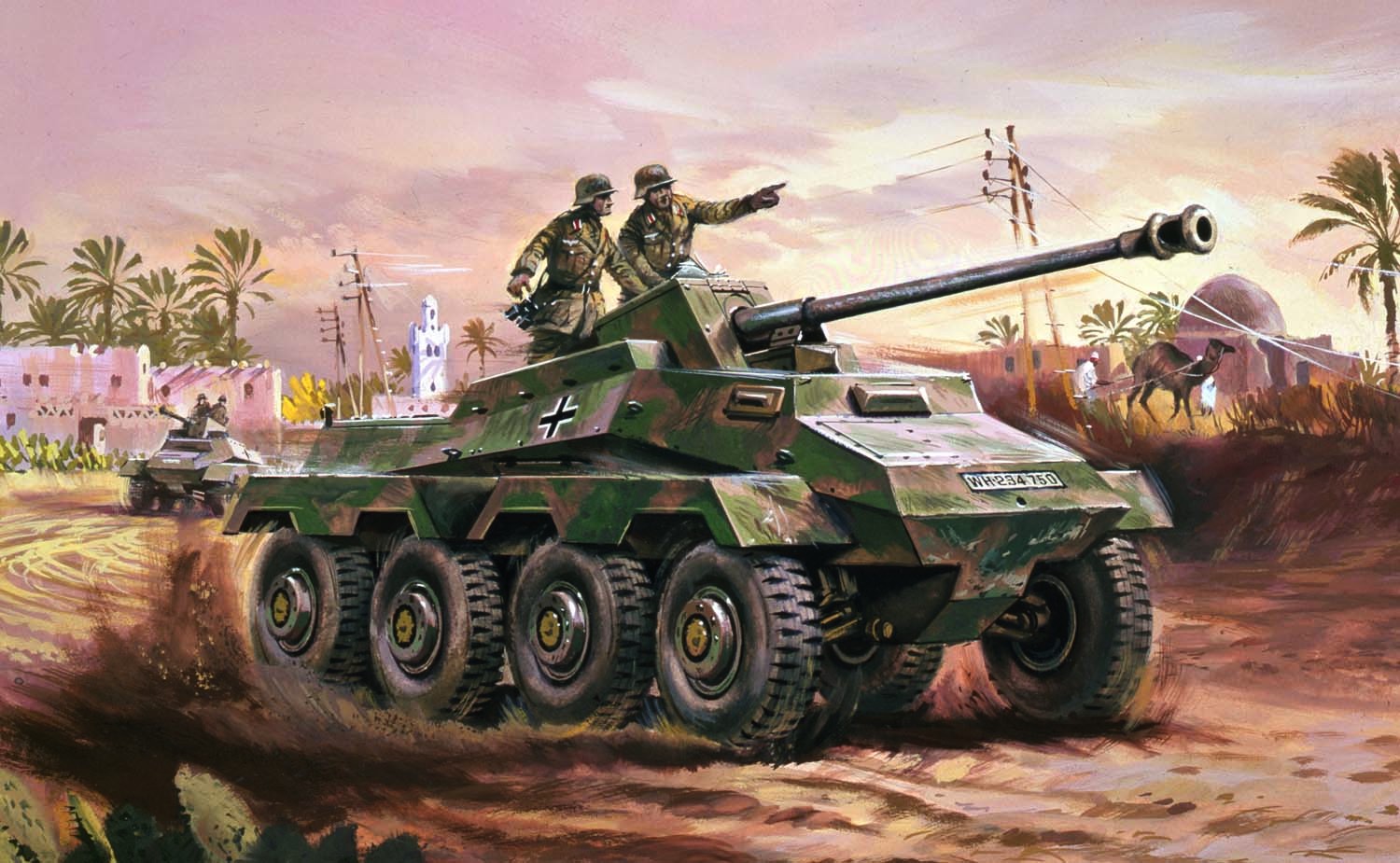 1/76 Sd.Kfz 234 装甲車