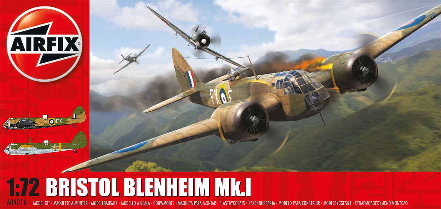 1/72　ブリストル ブレニム Mk.I　爆撃機