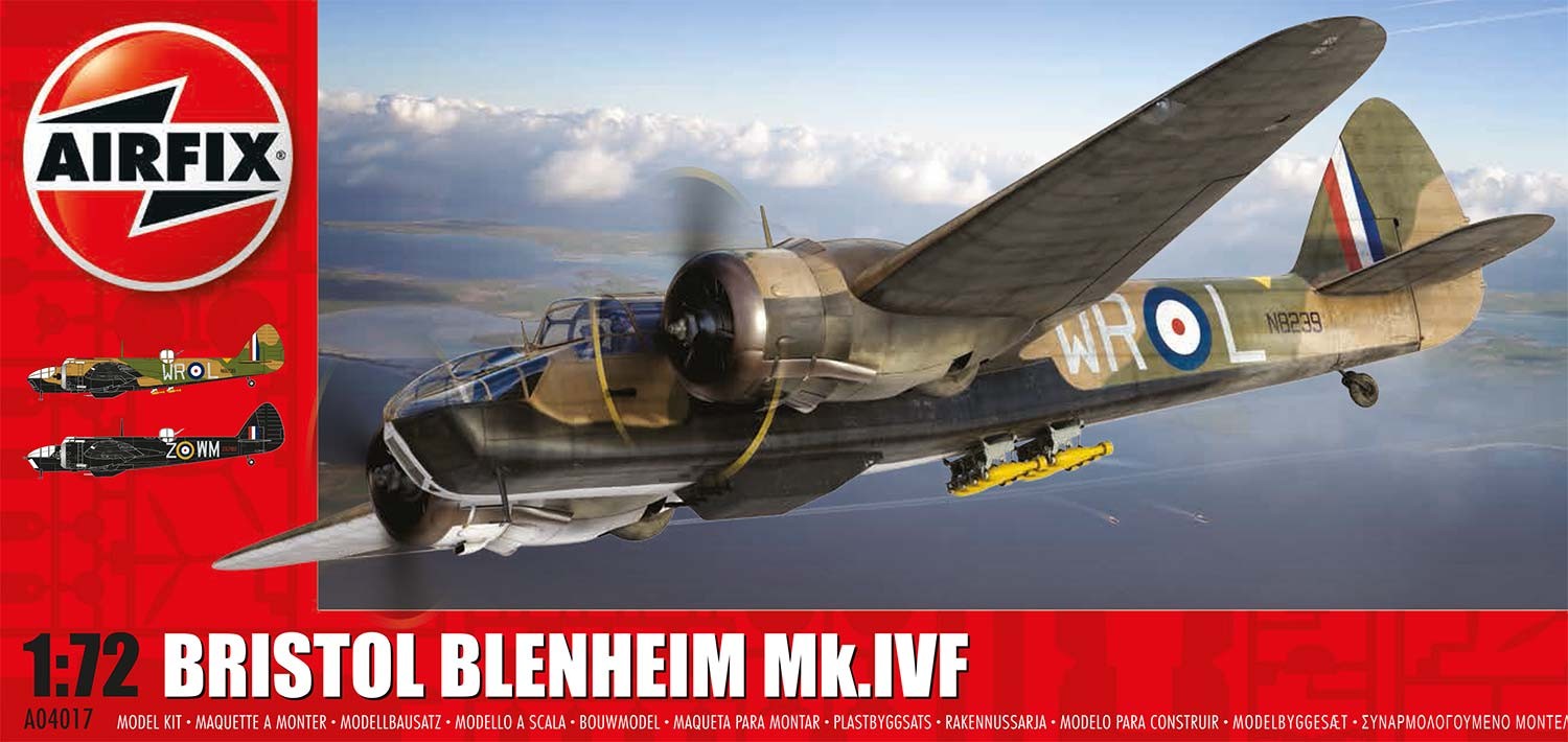1/72　ブリストル ブレニム Mk.IV （戦闘機型）