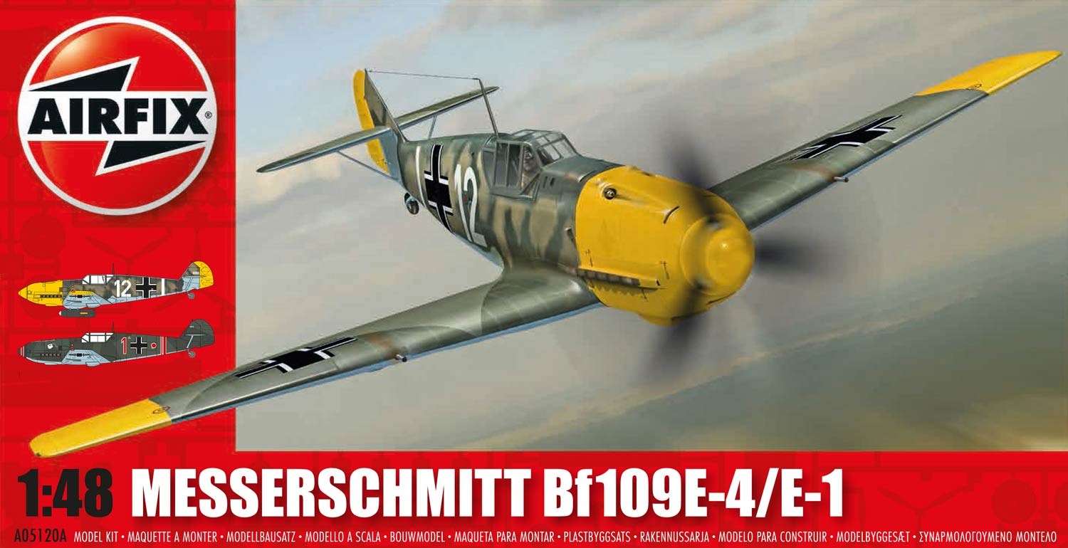 1/48　メッサーシュミット　Bf109E-4/E-1