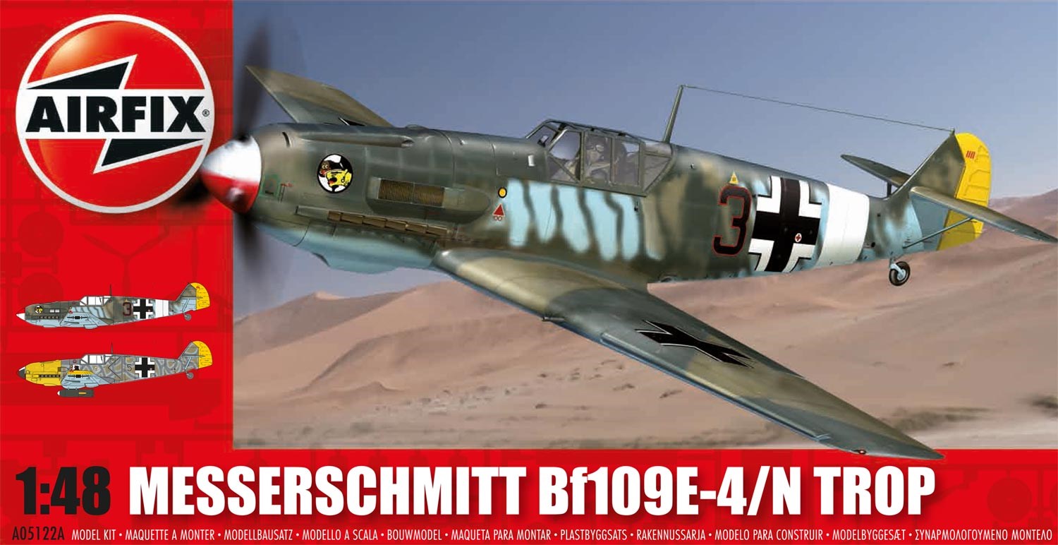 1/48　メッサーシュミット　Bf109　トロピカル