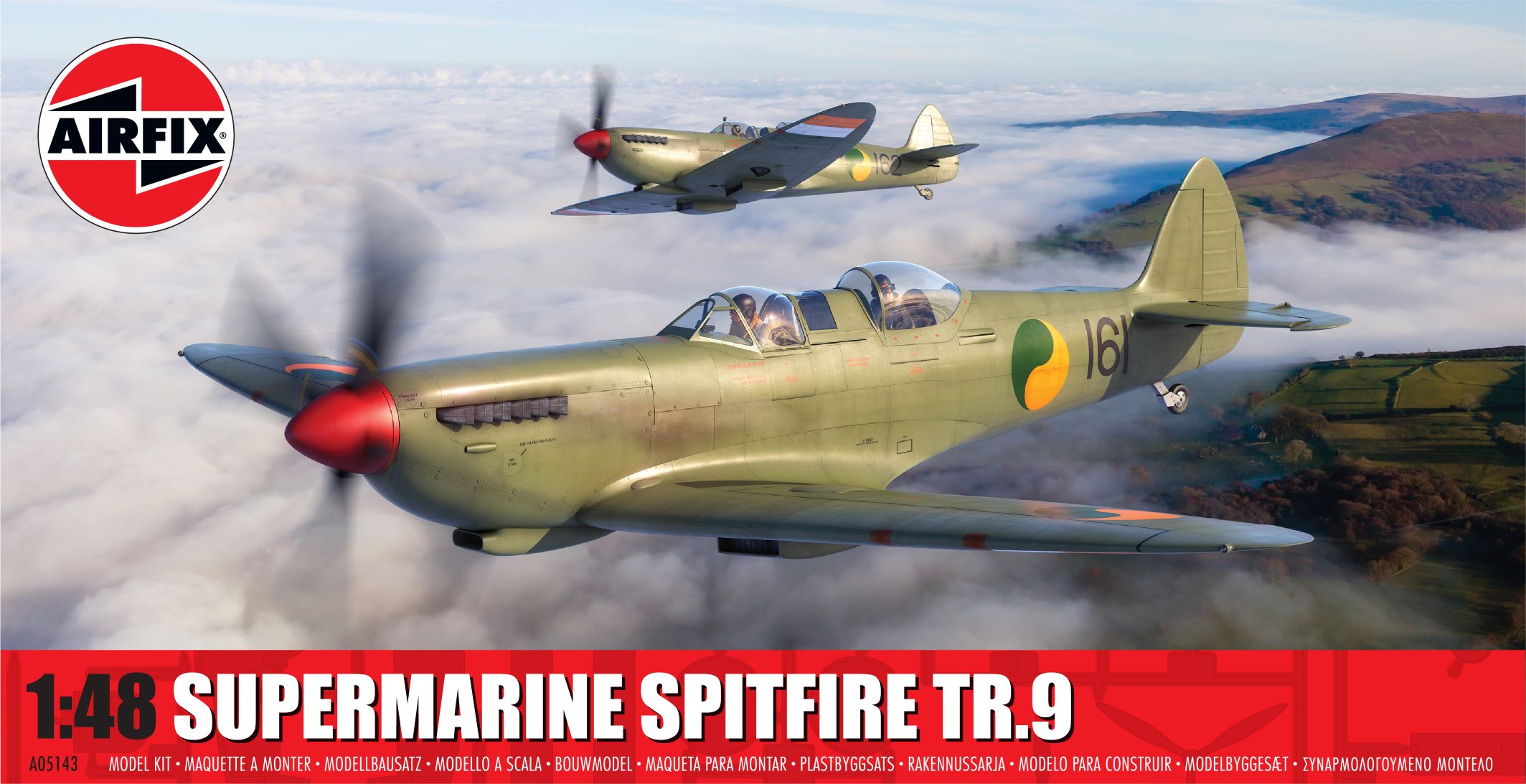 【予約する】 1/48 スーパーマリーン スピットファイア Tr.9 【予約する】 1/48 スーパーマリーン スピットファイア Tr.9