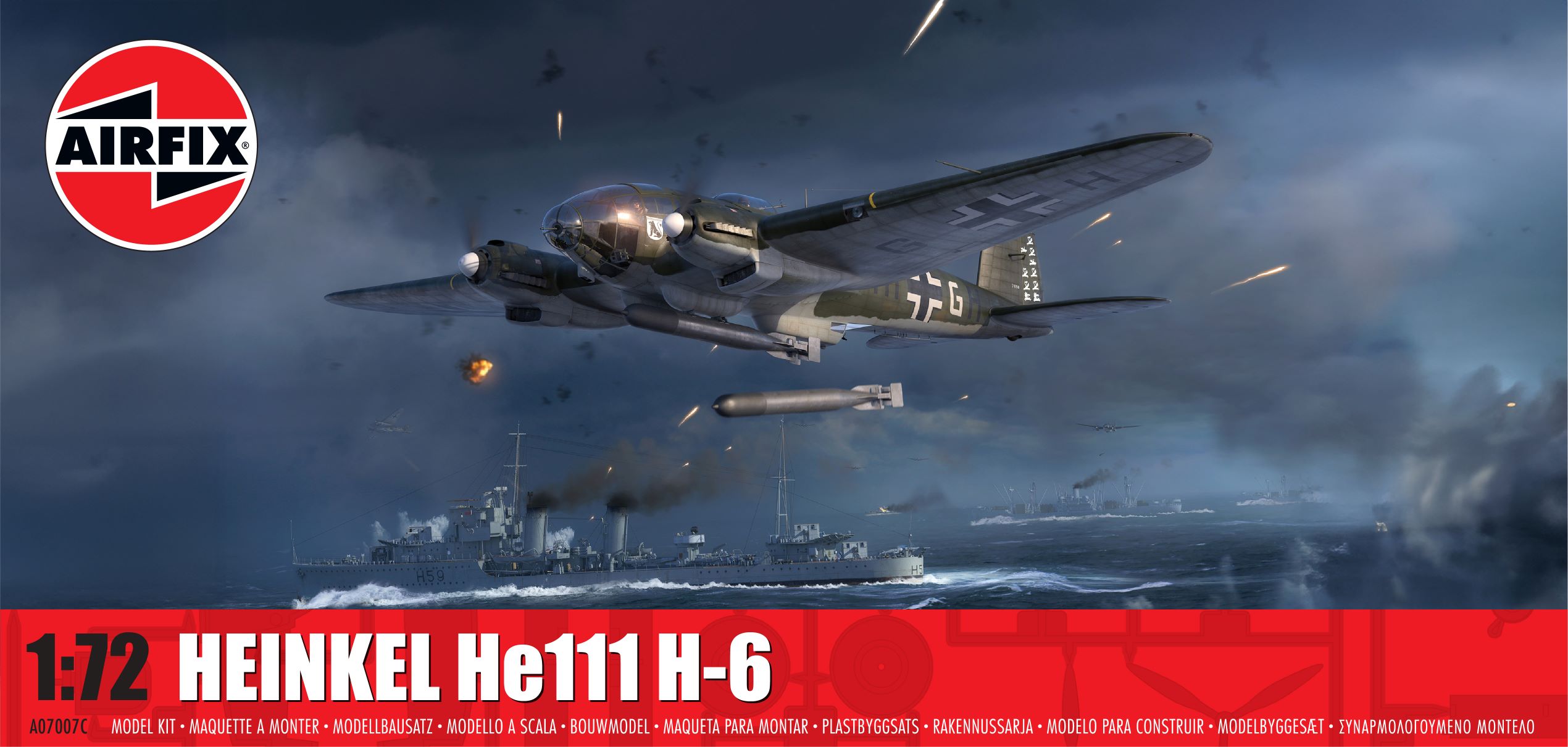 1/72 ハインケル He111 H-6 1/72 ハインケル He111 H-6
