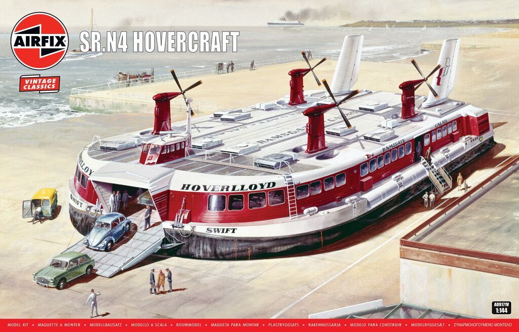 【予約する】 1/144 SR.N4 ホバークラフト 【予約する】 1/144 SR.N4 ホバークラフト