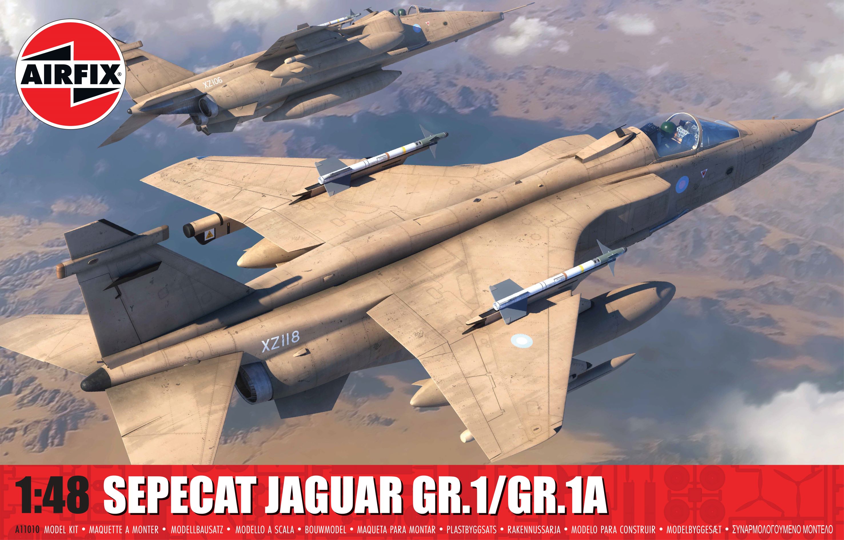 【予約する】 1/48 SEPECAT ジャギュア GR.1/GR.1A 【予約する】 1/48 SEPECAT ジャギュア GR.1/GR.1A