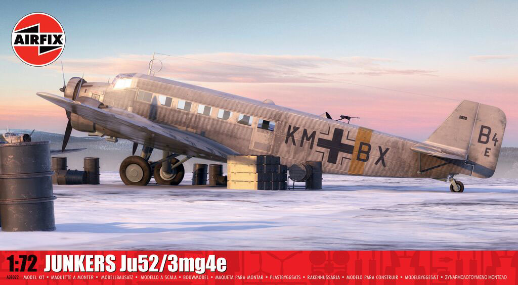 【予約する】 1/72 ユンカース Ju52/3mg4e 【予約する】 1/72 ユンカース Ju52/3mg4e