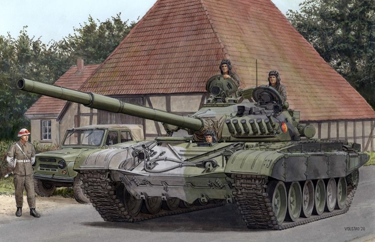1/35 東ドイツ T-72 M - ウインドウを閉じる