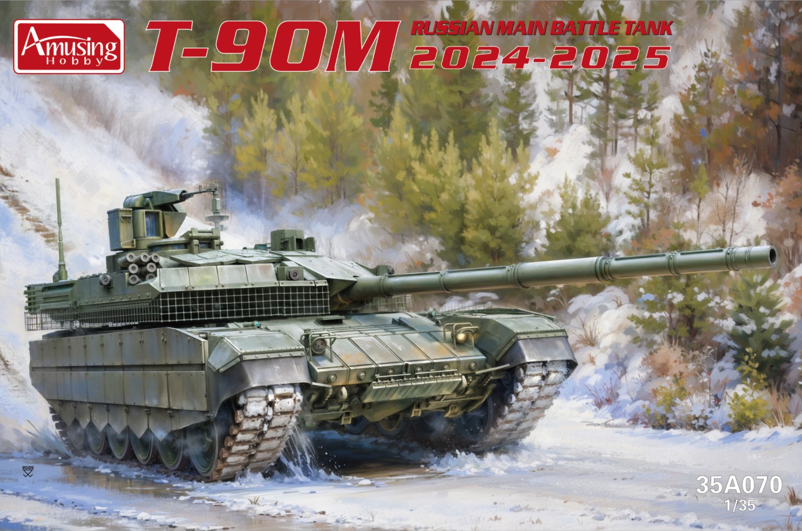 【予約する】 1/35 T-90M主力戦車 (2024-2025) 【予約する】 1/35 T-90M主力戦車 (2024-2025)