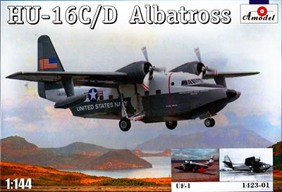 1/144　アルバトロスHU-16C/D米海軍救難飛行艇・UF-1デカール