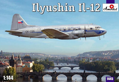 1/144　イリューシンIl-12双発旅客機チェコ航空