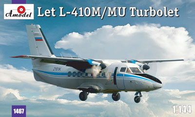 1/144　チェコLET L-410M/MUターボレット双発旅客機
