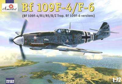 1/72　メッサーシュミットBf-109F4/F6戦闘機