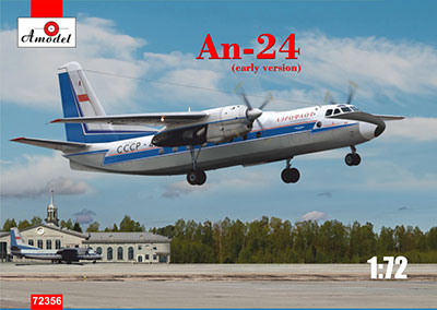 【予約する】　1/72　アントノフAn-24初期型双発旅客機