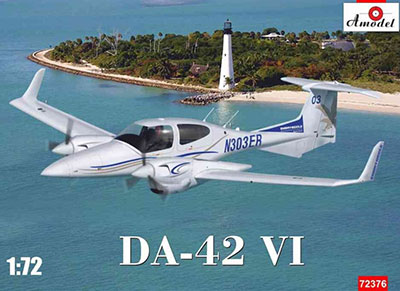 1/72　ダイヤモンドDA-42 VI性能向上型双発ビジネス機