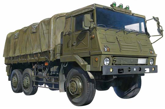 1/72　陸上自衛隊 73式大型トラック 「3トン半」