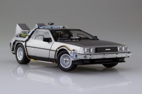 【予約する】 1/24 バック・トゥ・ザ・フューチャー PartⅠ タイムマシン フィギュア付き 【予約する】 1/24 バック・トゥ・ザ・フューチャー PartⅠ タイムマシン フィギュア付き