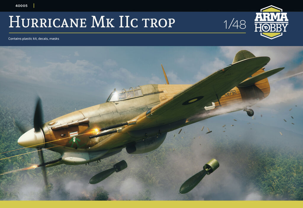 1/48 ホーカー ハリケーン Mk.Ⅱc Trop