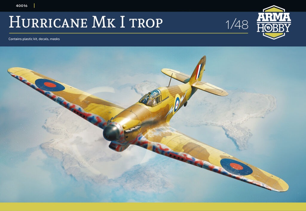 【予約する】 1/48 ハリケーン Mk.I Trop 【予約する】 1/48 ハリケーン Mk.I Trop