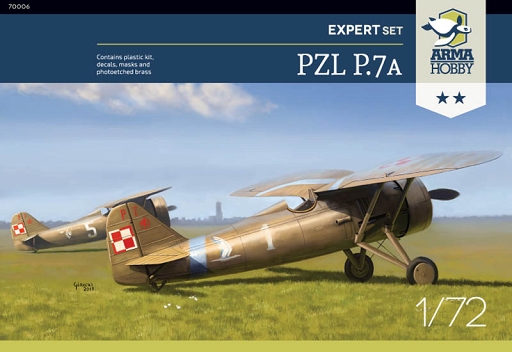 1/72 PZL P.7a 「エキスパートセット」