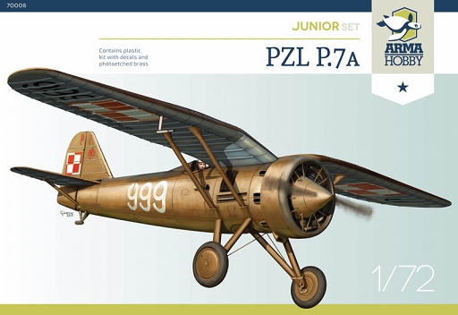 1/72 PZL P.7a 「ジュニアセット」