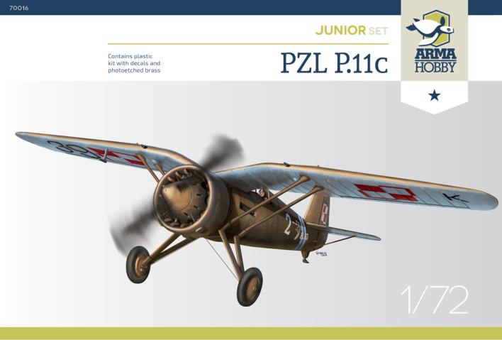 1/72 PZL P.11c ｢ジュニアセット｣