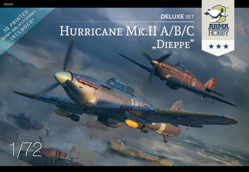 1/72 ハリケーン Mk.Ⅱa/b/c 「ディエップの戦い」 デュアルコンボ リミテッドエディション