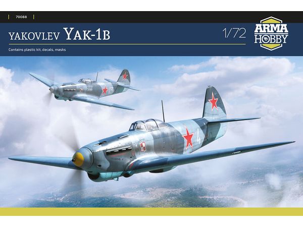 1/72 ヤコヴレフ Yak-1B 1/72 ヤコヴレフ Yak-1B