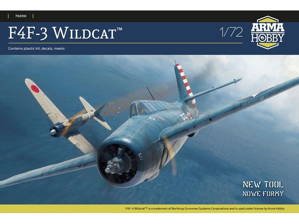 1/72 F4F-3 ワイルドキャット 1/72 F4F-3 ワイルドキャット