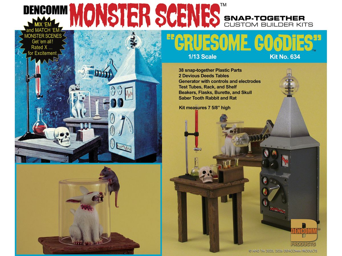 1/13 デンコム モンスターシーン:グルーサム グッディーズ 1/13 デンコム モンスターシーン:グルーサム グッディーズ