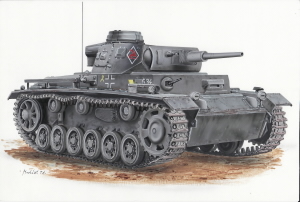 1/72 Ⅲ号戦車 J型 42口径/50mm砲 初期型