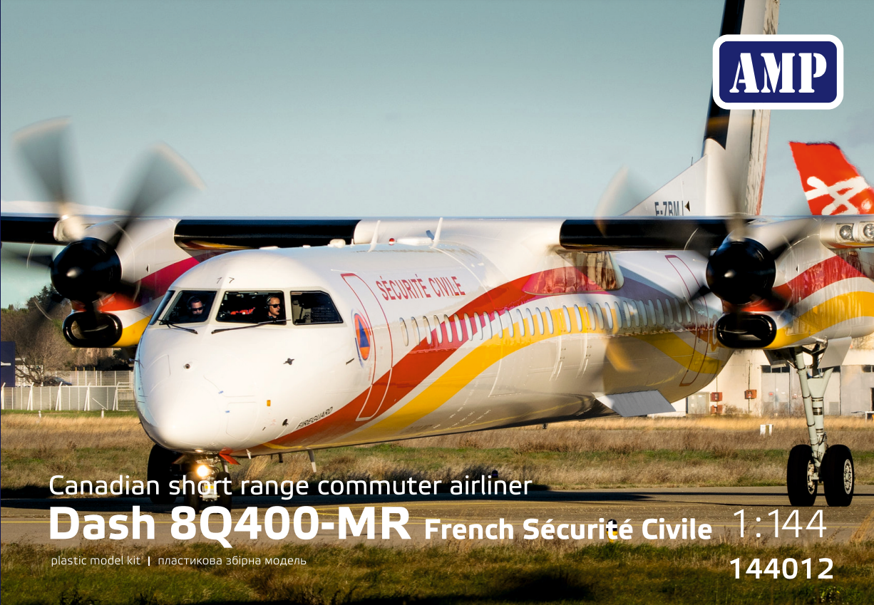 【予約する】 1/144 ダッシュ 8 Q400MR 仏・民間安全保障 【予約する】 1/144 ダッシュ 8 Q400MR 仏・民間安全保障