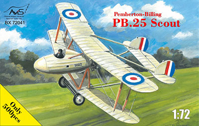【予約する】　1/72　英・ペンバートン・ピリングPB.25スカウト偵察機